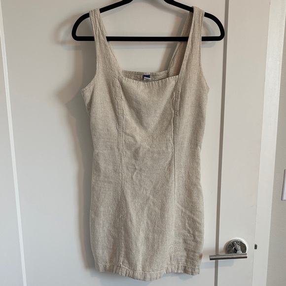 Linen Mini Dress - Picture 1 of 1